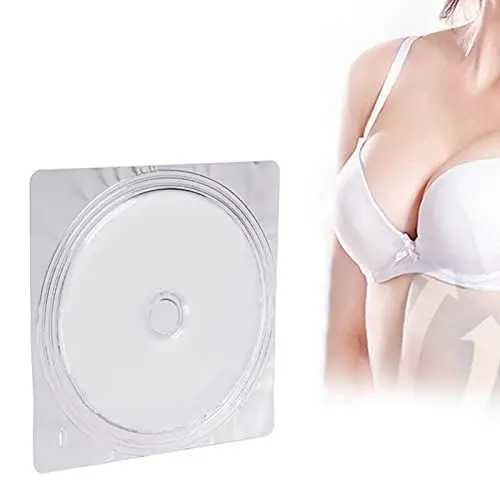 Produktbild: Brustvergrößerungspflaster 4 Stück Bruststraffungspflaster Kollagen Feuchtigkeitsspendend Verbessern Sie Schlaffe Brustpolster für Frauen Brustvergrößerungsmaske Zur Verbesserung Schlaffer Haut Förder
