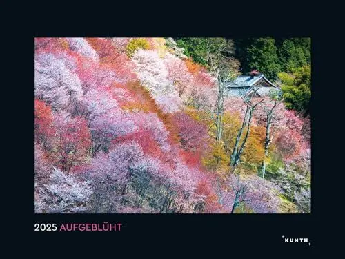 Produktbild: Aufgeblüht - KUNTH Wandkalender 2025: Hochwertiger, bildstarker Kalender mit Spiralbindung im Großformat