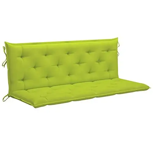 Produktbild: Auflage für Hollywoodschaukel, Gartenschaukel, Bankauflage, Bankauflage, Sitzkissen, Rückenkissen, Auflage mit Rückenteil für Bank, Gartenschaukel, Auflage hellgrün 150 cm Stoff