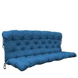 Produktbild: Auflagen 3er Bankkissen Bankauflage 150x98x8 cm hellblau