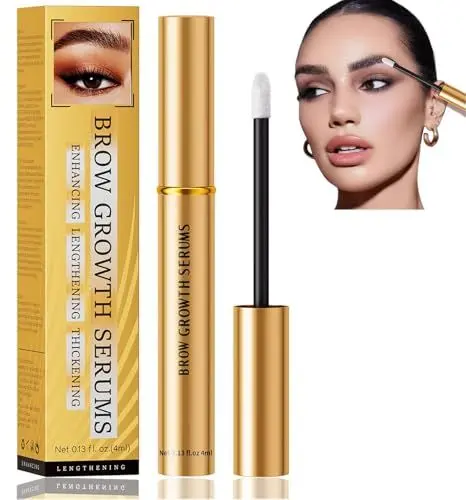 Produktbild: Augenbrauen Serum,Augenbrauen Serum Wachstum,NatüRliches Eyebrow FüR Volle,äNgere Brauen – Lang Anhaltende Pflege,Wasserfest & Schmutzabweisend,FöRdert Schnelles Wachstum Der Eyebrow
