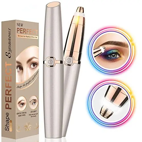 Produktbild: Augenbrauen Trimmer Damen Elektrisch Augenbrauenrasierer: epilierer Augenbrauen für Frauen Schmerzlos und Präzisions Eyebrow Trimmer for Woman