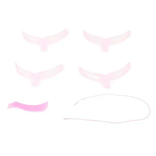 Produktbild: Augenbrauen-Schablonen, Schablonen-Set, waschbar, wiederverwendbar, Handschablone mit abnehmbarem Griff für Anfänger, Karten-Make-up, Formformer, Schablonen, Augenbrauenstifte,