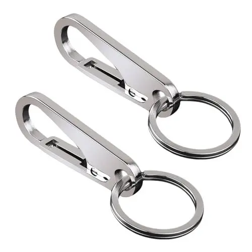 Produktbild: Augoing schlüsselanhänger, karabiner schlüsselringe auto schlüssel organizer schlüsselbund, karabiner schlüsselanhänger groß