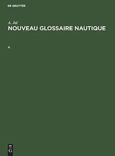 Produktbild: Augustin Jal: Nouveau glossaire nautique. A