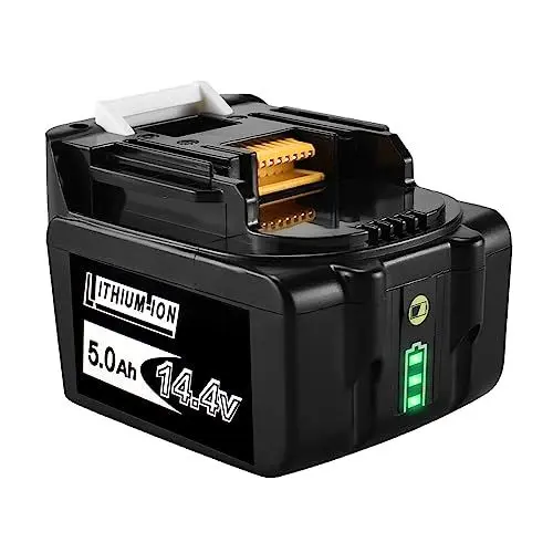 Produktbild: aunstarwei 14.4V 5.0Ah Lithium-Ionen-Ersatzakku für Makita BL1430 BL1415 BL1440 BL1415N 196875-4 194558-0 195444-8 196388-5 194065-3