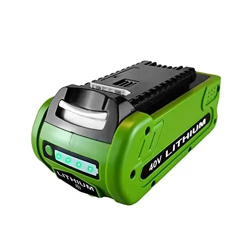 Produktbild: aunstarwei 40V 2500mAh Li-ion Ersatz Akku für greenworks 40v akku G-MAX 29252 20202 22262 25312 21242 20642 22272 27062 25322 Werkzeugeakkus (Nicht für Gen 1)