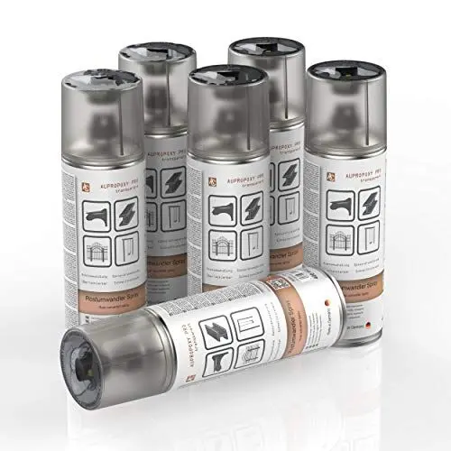 Produktbild: AUPROTEC Rostumwandler AUPROPOXY PRO Roststopp Grundierung Auto Korrosionsschutz Spray 6X 400ml