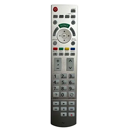 Produktbild: Aurabeam Ersatz TV Fernbedienung kompatibel mit Panasonic N2QAYB000842 Fernseher