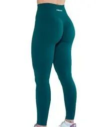Produktbild: AUROLA Workout-Leggings für Frauen, Nahtlose Scrunch-Strumpfhose, Bauchkontrolle, Fitnessstudio, Fitness, Mädchen, Sport, aktive Yogahose