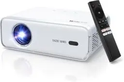 Produktbild: Aurzen Eazze D1 Smart Beamer Heimkino Projektor: Beamer 4K Unterstützt Full HD 1080P Beamer mit NetfIix Officially & DoIby Audio, Autofokus & Trapezkorrektur, Mini WiFi Bluetooth Video Projector