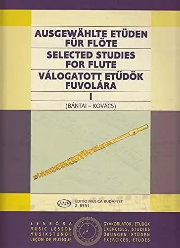 Produktbild: Ausgewählte Etüden für Flöte I