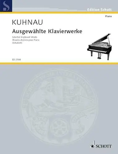 Produktbild: Ausgewählte Klavierwerke: auch für Cembalo, Clavichord oder Orgel