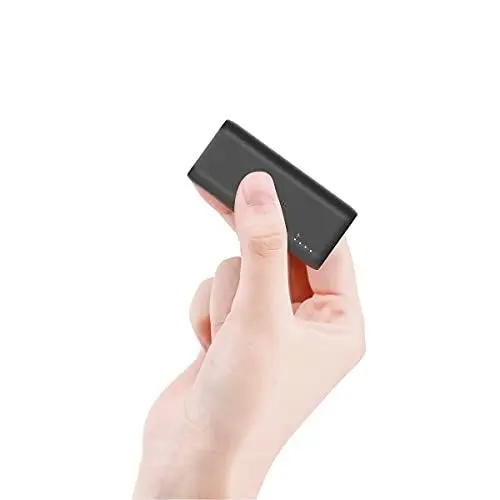Produktbild: Auskang Power Bank Mini 5000mAh USB C Externer Akku Ultrakleine Powerbank Ultraleicht ( Wiegt nur 98g ) Tragbares Ladegerät Kompatibel mit Smartphone Android & iPhone, Bluetooth-Kopfhörer, ipad usw