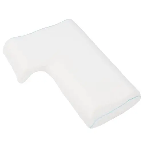 Produktbild: Ausla Seitenschläferkissen, Memory-Schaum-Kissen, Langsames Rebound-Armkissen, Verhindert Taube Hände, Orthopädisches Kissen, Paarkissen mit Abnehmbarem Kissenbezug, Weiß (Rechts)