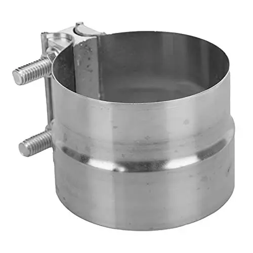 Produktbild: Auspuff Bandschelle, 4in Auspuff Bandschelle Edelstahl Stoßverbinder für Schalldämpfer Downpipe Krümmer Krümmer