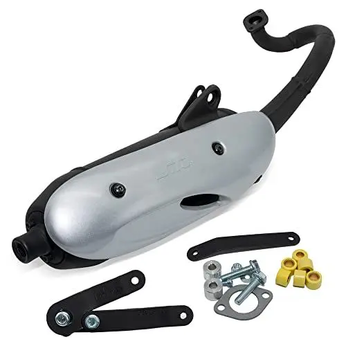 Produktbild: Auspuffanlage LeoVince Komplettanlage SITO, Stahl, mit Zulassung für Suzuki AY 50 Katana AC/LC