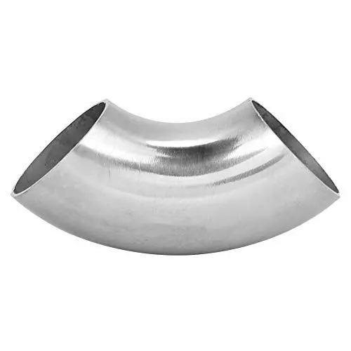 Produktbild: Auspuffkrümmer Universal-Edelstahl-Auspuffkrümmer 90 Grad 44 Mm 1, Yosoo75 Zoll AD-Bogen-Rohr-Fitting für Auspuffkrümmer-Krümmer-Bogen-Rohr-Edelstahl-Krümmer-Krümmer-Rohr-Fitting Auspuffkrümmer-Ersatz