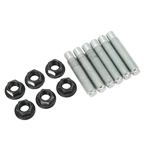 Produktbild: Auspuffkrümmerkopfbolzen, Auspuffkrümmerbolzenmuttersatz 800910550 Ersatz für Tribeca Auspuffanlage