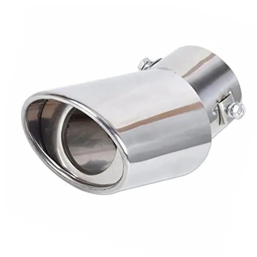 Produktbild: Auspuffrohr Schalldämpfer Universal-Auto-Schalldämpfer-Edelstahl-Rohr-Hals-Auto-Auspuffanlagen (Size : Bend)