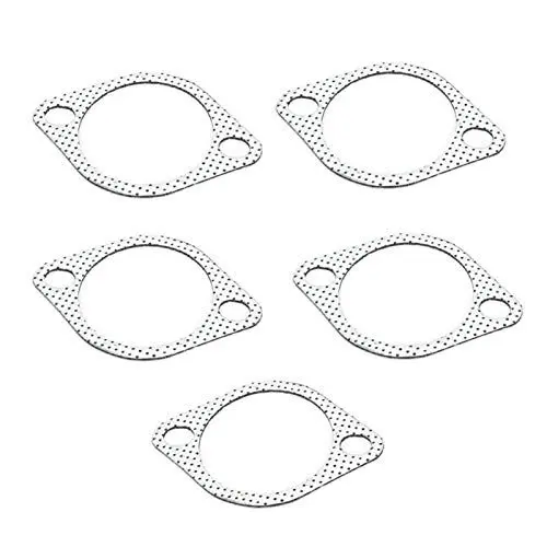 Produktbild: Auspuffrohrdichtung, 5Pcs 3'' Keramik Auspuffrohr Metalldichtung mit Verstärktem Ring 3in 76mm Downpipe