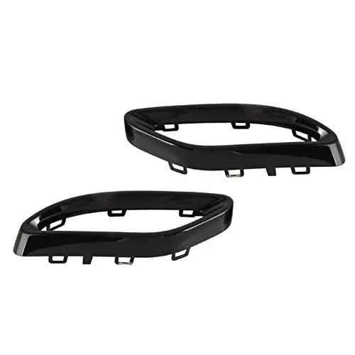 Produktbild: Auspuffrohre und -spitzen, Glänzend Schwarze Auspuffblenden, Ersatz für A, B, C, E, GLC, CLS-Klasse W177, W247, W205, W213, X253, C257
