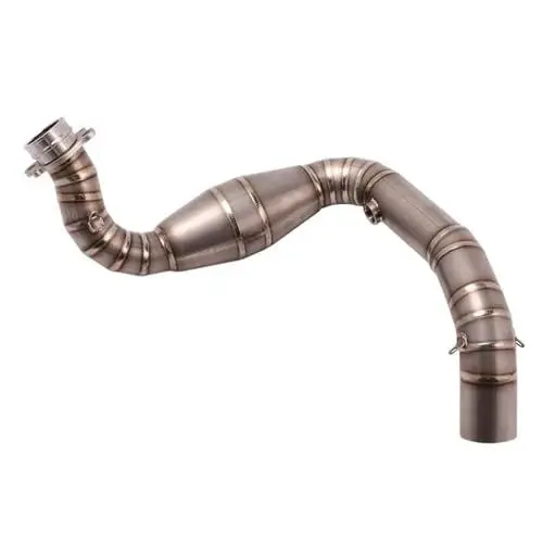 Produktbild: Auspuffschalldämpfer Auspuff Mittelrohr Für G310GS G310R Motorrad Auspuff System Header Link Rohr Titan Legierung Front Mid Connect Rohr