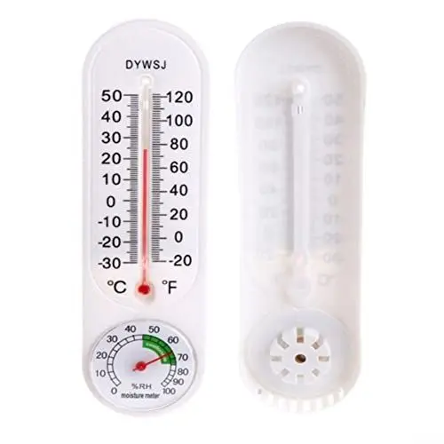 Produktbild: Außenthermometer, Wandhängendes Thermometer Hygrometer Temperatur für Innen Außen Garten Büro, wetterfest