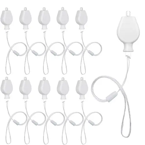 Produktbild: Auting LED Ballonlichter, 10 x Led Lampions Licht Warmweiß, Led ballon, led Papierlampe Lichterkette mit Batterie für Party Lichter Dekoration, Weihnachten Deko, Hochzeit, Halloween Deko