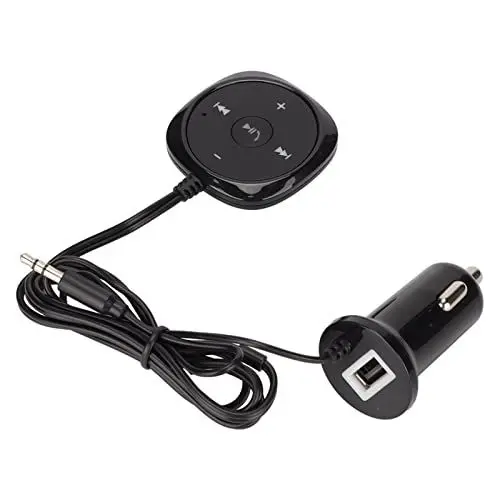 Produktbild: Auto- 5.0-Audioempfänger, Freisprecheinrichtung, USB-Ladeanschluss für Autos mit 3,5-mm-AUX-Eingang