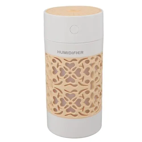 Produktbild: Auto Aromatherapie Diffusor Luftbefeuchter USB Mini 250ML Diffusor für ätherische Öle für Zuhause und Auto (YELLOW)