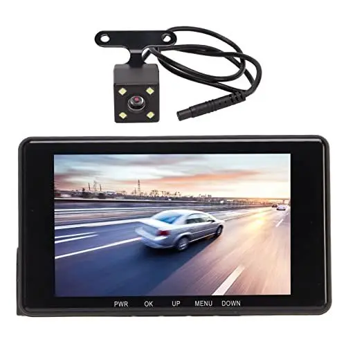 Produktbild: ASHATA Auto Dashcam, DVR 3 Kamera Dashcam, Dashcam für Autos mit 4 Zoll IPS Touchscreen, Autokamera 170 Grad Armaturenbrettkamera, Rekorder mit Nachtsicht, Parkmodus