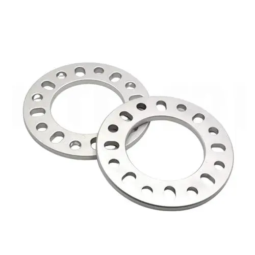Produktbild: Spurverbreiterung Auto Distanzscheiben 2 STÜCK 12mm 0.47 Zoll Spurverbreiterungen 8 Lug PCD 8x6.5 8x165.1 8x170 8x180 Radnabenadapter Für Hummer H1 1992–2006 H2 2002–2009