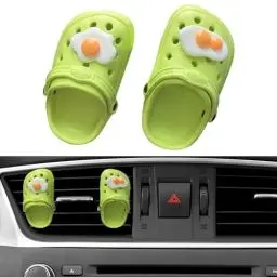 Produktbild: Auto Duft Air Vent Clips, 2 Stück Auto Aromatherapie Ätherisches Öl Diffusor Mini Niedlich Schuhe Dekoration Klimaanlage Outlet Clip Air Freshener Clip für Auto, wohnzimmer, Büro