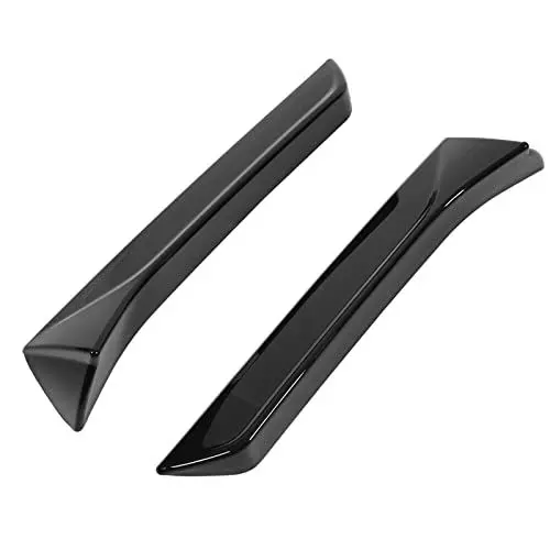 Produktbild: Auto Heckscheiben-Seitenspoiler, 2 Stück Heckscheiben-Seitensplitter Flügel Außenverkleidung Links Rechts Ersatz für SEAT 5F Mk3 MK3.5 2013 Bis 2021(Glänzend schwarz)