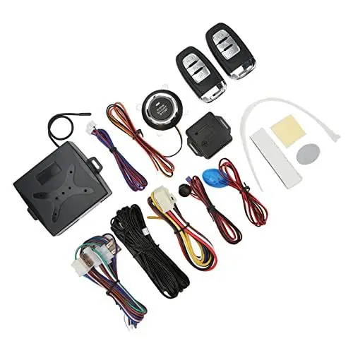 Produktbild: Auto Keyless Entry System, 12V Zentralverriegelung Startdrahtwiderstand Vibrationssensor für Auto