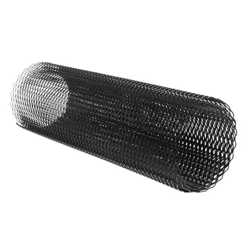 Produktbild: Anneome Automotive Bumper Grille Replacement Hochwertiges Sechseckiges Für Vordere Stoßstange Installieren Schwarz Langlebig Und Stoßfest