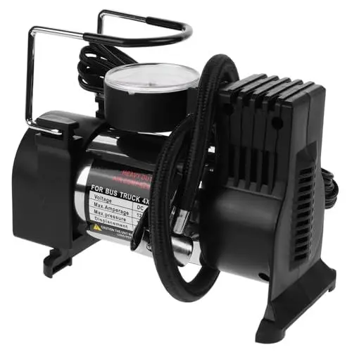 Produktbild: Gatuida Tragbarer Auto-luftkompressor 12 V Hochdruck-reifenfüller Kompakte Auto-reifenpumpe Für Autoreifen