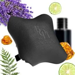 Produktbild: Auto Parfüm SAVAGE I Autoduft I Auto Lufterfrischer I Autoduft mit eigenem parfum | Echtleder | Lang anhaltende Autozubehör Innenraum | Car Perfume | 10 ml Duftöl