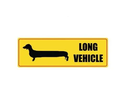 Produktbild: Autoaufkleber Hund Personalisiert 21Cm（8.6 Inches） Personality Autoaufkleber Hund Langes Fahrzeug Reflektierender Aufkleber Körper Motorradaufkleber Kk Vinyl Sonnenschutzmittel Anti-Uv-Pvc(def1m9740)