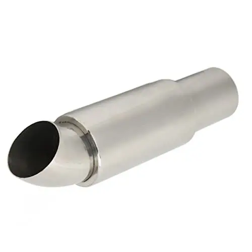 Produktbild: Auto Auspuffrohr Auto Auspuffendst¨¹ck Endschalld?mpfer Endst¨¹ck 51 Mm X 63 Mm Einlass Rund Edelstahl Silber Universal Ersatz , Abgassystem