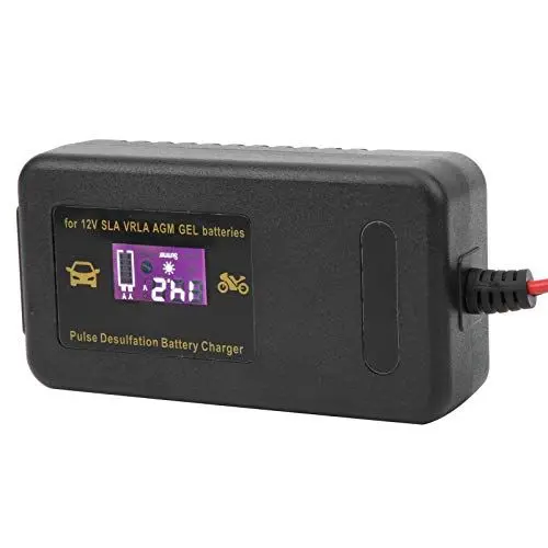 Produktbild: Autobatterie-Ladegerät, Reparatur, Intelligentes Laden, 12 V, 4 A, Motorrad (EU-Stecker)