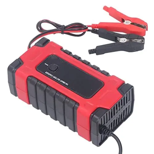Produktbild: Autobatterieladegerät 12V 24V, Autobatterieladegerät Intelligente Reparatur Schutz AC100~240V für Autos (EU-Stecker)