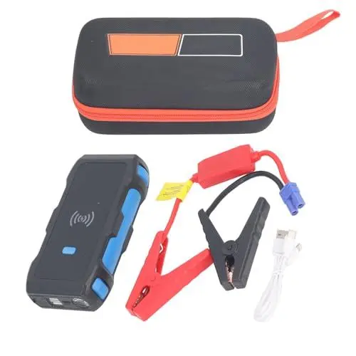 Produktbild: Autobatterieladegerät, 12 V, 7200 MAh, Intelligentes Vollbatterieladegerät, Multifunktionales Automatisches Batterieladegerät für Autos, Motorräder, Boote