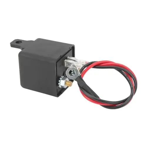Produktbild: Autobatterie-Trennschalter, KIMISS Batterie-Trennschalter mit Fernbedienung, 12-V-Stromunterbrechungs-Kill-Schalter mit Kupfer-Fernbedienungsklemme für Kraftfahrzeuge(#1)