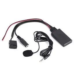 Produktbild: Ejoyous Bluetooth Aadapter Ford Focus 6000CD, Auto Bluetooth AUX-IN Kabeladapter mit Mikrofon Freisprecheinrichtung für Focus C-MAXonwards Fiesta Fusion Gala-xy Trans