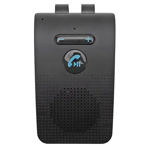 Produktbild: Auto-Bluetooth-Lautsprecher, Auto-Bluetooth-Freisprecheinrichtung, Sonnenblende, Empfänger-Adapter, Freisprecheinrichtung, MP3-Lautsprecher mit Clip auf der Rückseite