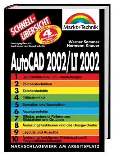 Produktbild: AutoCAD 2002/LT 2002 - Schnellübersicht . Nachschlagewerk am Arbeitsplatz (Schnellübersichten)