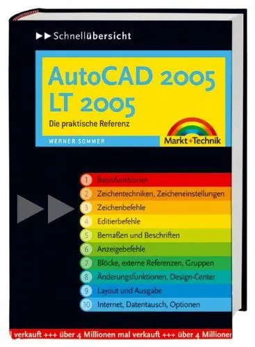 Produktbild: AutoCAD 2005/LT 2005: Die praktische Referenz (Schnellübersichten)