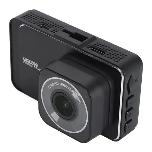 Produktbild: Auto-Dashcam, Intelligente Armaturenbrettkamera, Auto-Fahrrekorder mit 3-Zoll-HD-LCD-Bildschirm, Nachtsicht, Bewegungserkennung, Loop-Aufzeichnung für PKW und LKW